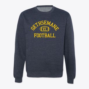 Gethsemane Christian School Classic Football Crewneck Sweatshirt