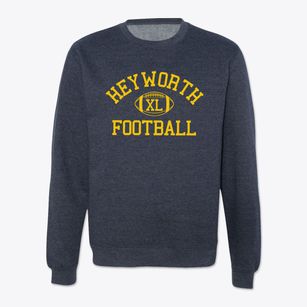 Heyworth High School Classic Football Crewneck Sweatshirt