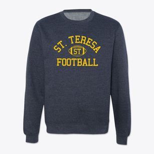 St. Teresa Classic Football Crewneck Sweatshirt