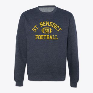 Saint Benedict School Classic Football Crewneck Sweatshirt