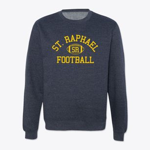 Saint Raphael School Classic Football Crewneck Sweatshirt