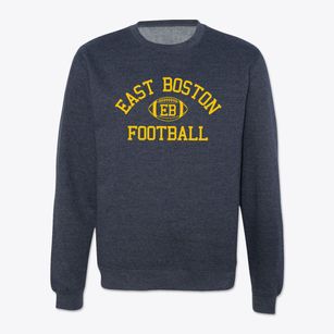 East Boston High School Classic Football Crewneck Sweatshirt