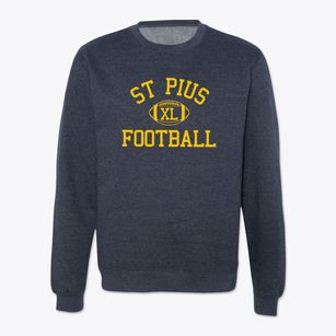 St Pius Tenth Parish Classic Football Crewneck Sweatshirt