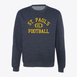 Saint Paul's Lutheran School Classic Football Crewneck Sweatshirt
