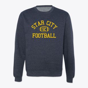 Star City High School Classic Football Crewneck Sweatshirt