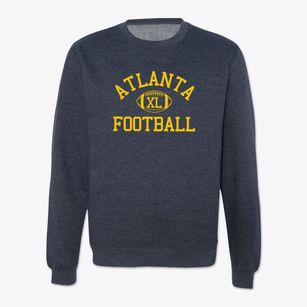 Atlanta C 3 School Classic Football Crewneck Sweatshirt