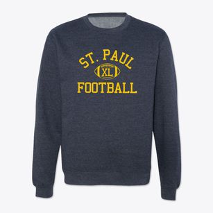 Saint Paul Catholic School Classic Football Crewneck Sweatshirt