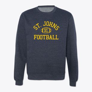 Saint Johns Lutheran School Classic Football Crewneck Sweatshirt