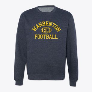 Warrenton Christian School Classic Football Crewneck Sweatshirt