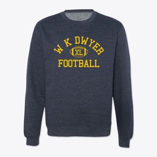 W K Dwyer Primary School Classic Football Crewneck Sweatshirt