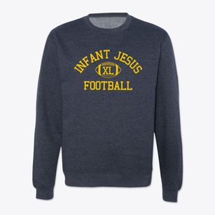 Infant Jesus Parish Classic Football Crewneck Sweatshirt