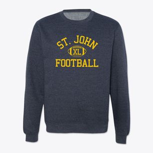 Saint John The Baptist School Classic Football Crewneck Sweatshirt