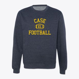 Case Junior High School Classic Football Crewneck Sweatshirt