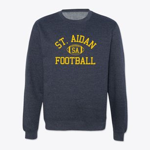 Saint Aidan School Classic Football Crewneck Sweatshirt