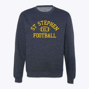 St Stephen The King Parish Classic Football Crewneck Sweatshirt