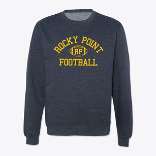 Rocky Point High School Classic Football Crewneck Sweatshirt