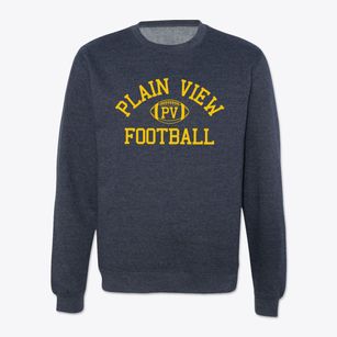 Plain View Primary School Classic Football Crewneck Sweatshirt