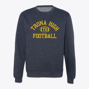 Trona High Classic Football Crewneck Sweatshirt