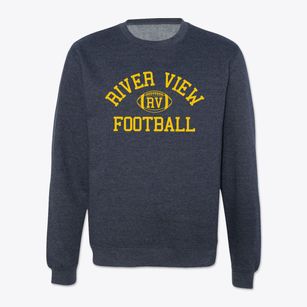 River View High School Classic Football Crewneck Sweatshirt