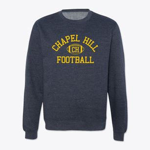 Chapel Hill Christian School Classic Football Crewneck Sweatshirt