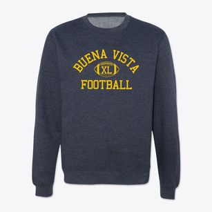 Buena Vista Continuation High School Classic Football Crewneck Sweatshirt