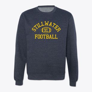 Stillwater High School Classic Football Crewneck Sweatshirt