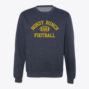 Nordy Bunch Classic Football Crewneck Sweatshirt