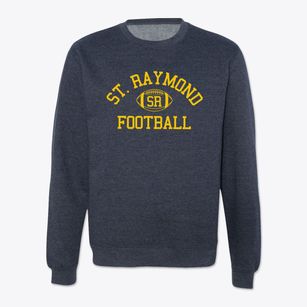 Saint Raymond School Classic Football Crewneck Sweatshirt