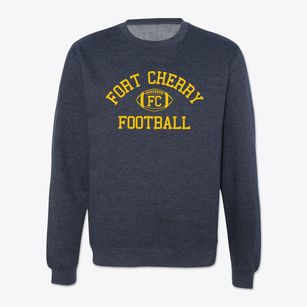 Fort Cherry High School Classic Football Crewneck Sweatshirt