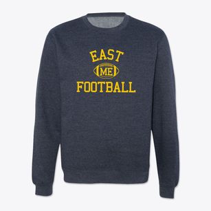 Memphis East High School Classic Football Crewneck Sweatshirt