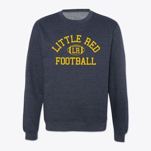 Little Red School House Classic Football Crewneck Sweatshirt