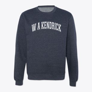 W A Kendrick School Varsity Arch Crewneck Sweatshirt