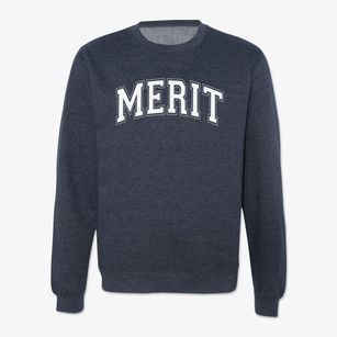 Merit School Varsity Arch Crewneck Sweatshirt