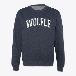 Wolfle Elementary School Varsity Arch Crewneck Sweatshirt