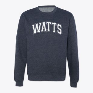 Watts Christian School Varsity Arch Crewneck Sweatshirt