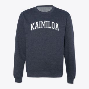 Kaimiloa Elementary School Varsity Arch Crewneck Sweatshirt