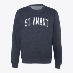 Saint Amant Middle School Varsity Arch Crewneck Sweatshirt