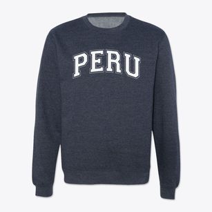 Peru Elementary School Varsity Arch Crewneck Sweatshirt
