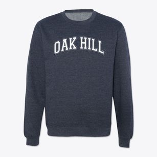 Oak Hill High School Varsity Arch Crewneck Sweatshirt