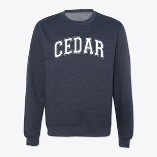 Cedar Elementary School Varsity Arch Crewneck Sweatshirt