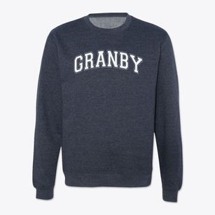 Granby Elementary School Varsity Arch Crewneck Sweatshirt