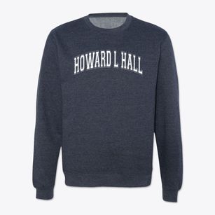 Howard L Hall Elementary School Varsity Arch Crewneck Sweatshirt