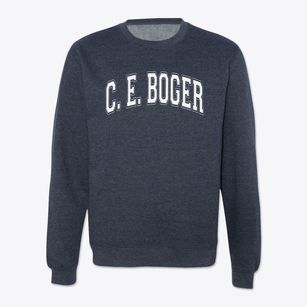 Charles E. Boger Elementary School Varsity Arch Crewneck Sweatshirt