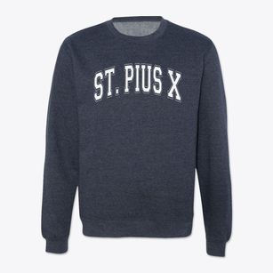 Saint Pius X School Varsity Arch Crewneck Sweatshirt