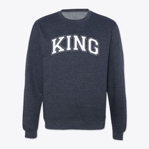 Martin Luther King Jr Law & Career High Varsity Arch Crewneck Sweatshirt