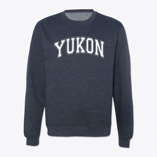 Yukon High School Varsity Arch Crewneck Sweatshirt