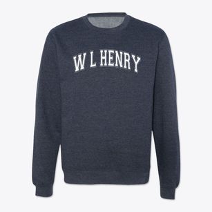 W L Henry Elementary School Varsity Arch Crewneck Sweatshirt