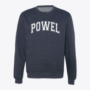 Powel School Varsity Arch Crewneck Sweatshirt