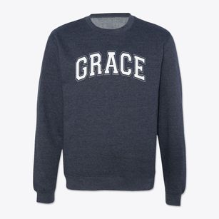 Grace Academy Varsity Arch Crewneck Sweatshirt