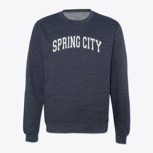Spring City Elementary School Varsity Arch Crewneck Sweatshirt